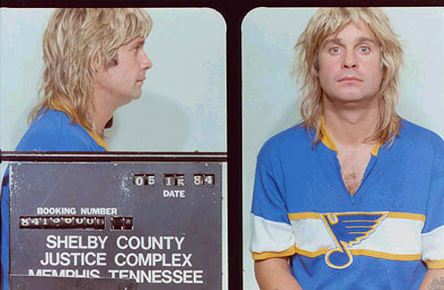 Ozzy Osbourne Mugshot